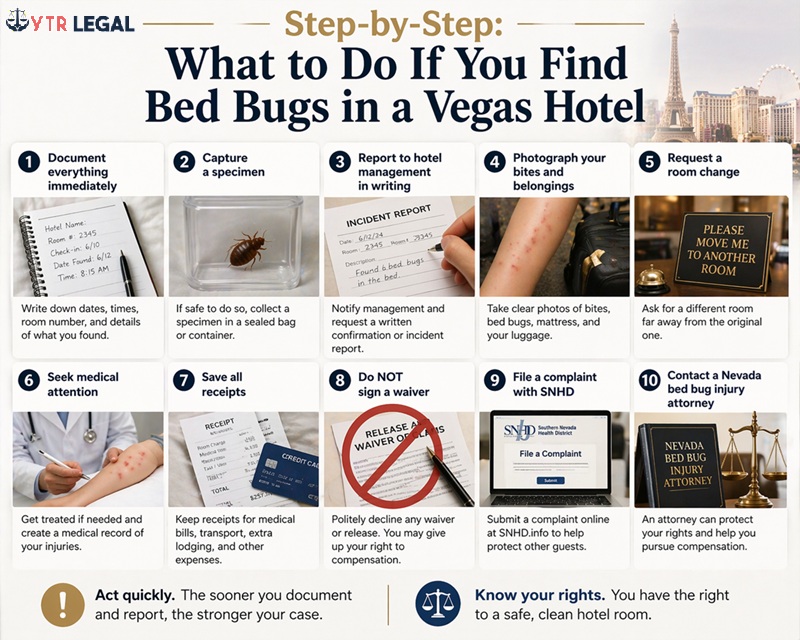 What to Do If You Find Bed Bugs in a Vegas Hotel